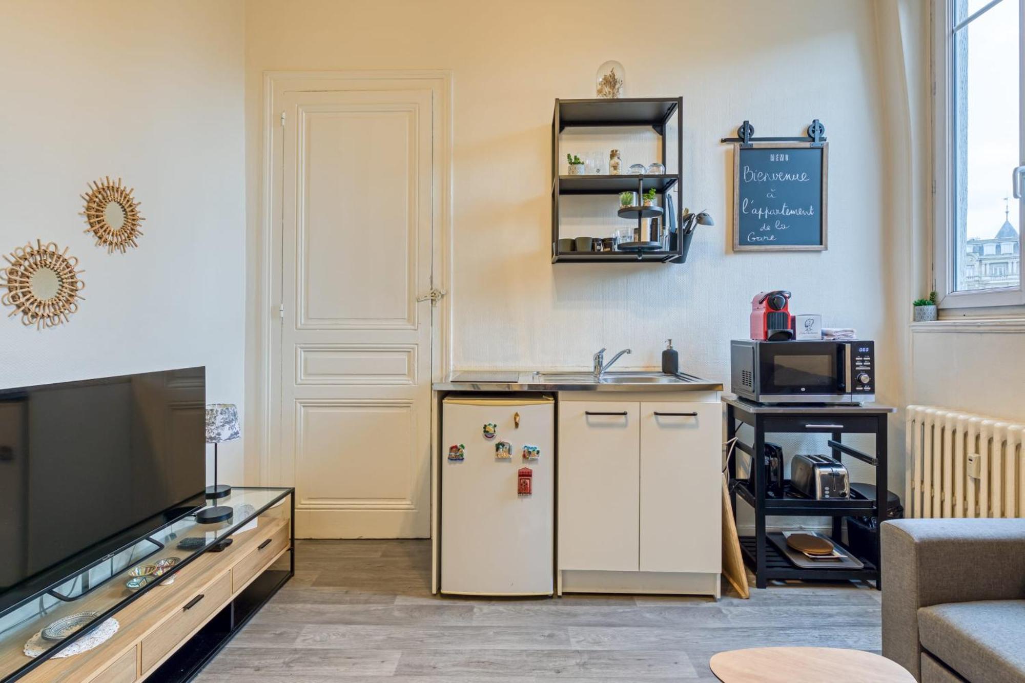 Gary Joli F2 Au Pied De La Gare De Rouen Apartamento Exterior foto