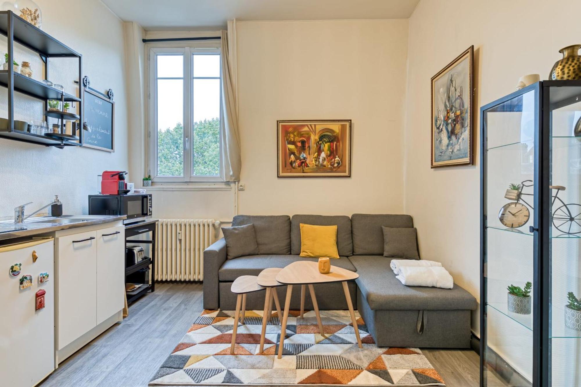 Gary Joli F2 Au Pied De La Gare De Rouen Apartamento Exterior foto