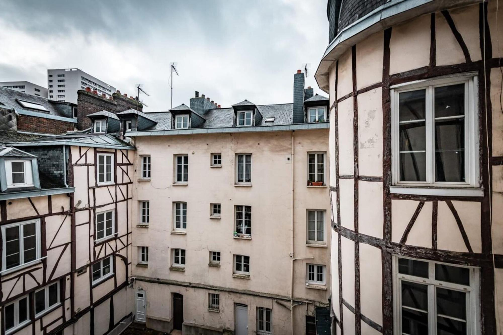 Gary Joli F2 Au Pied De La Gare De Rouen Apartamento Exterior foto