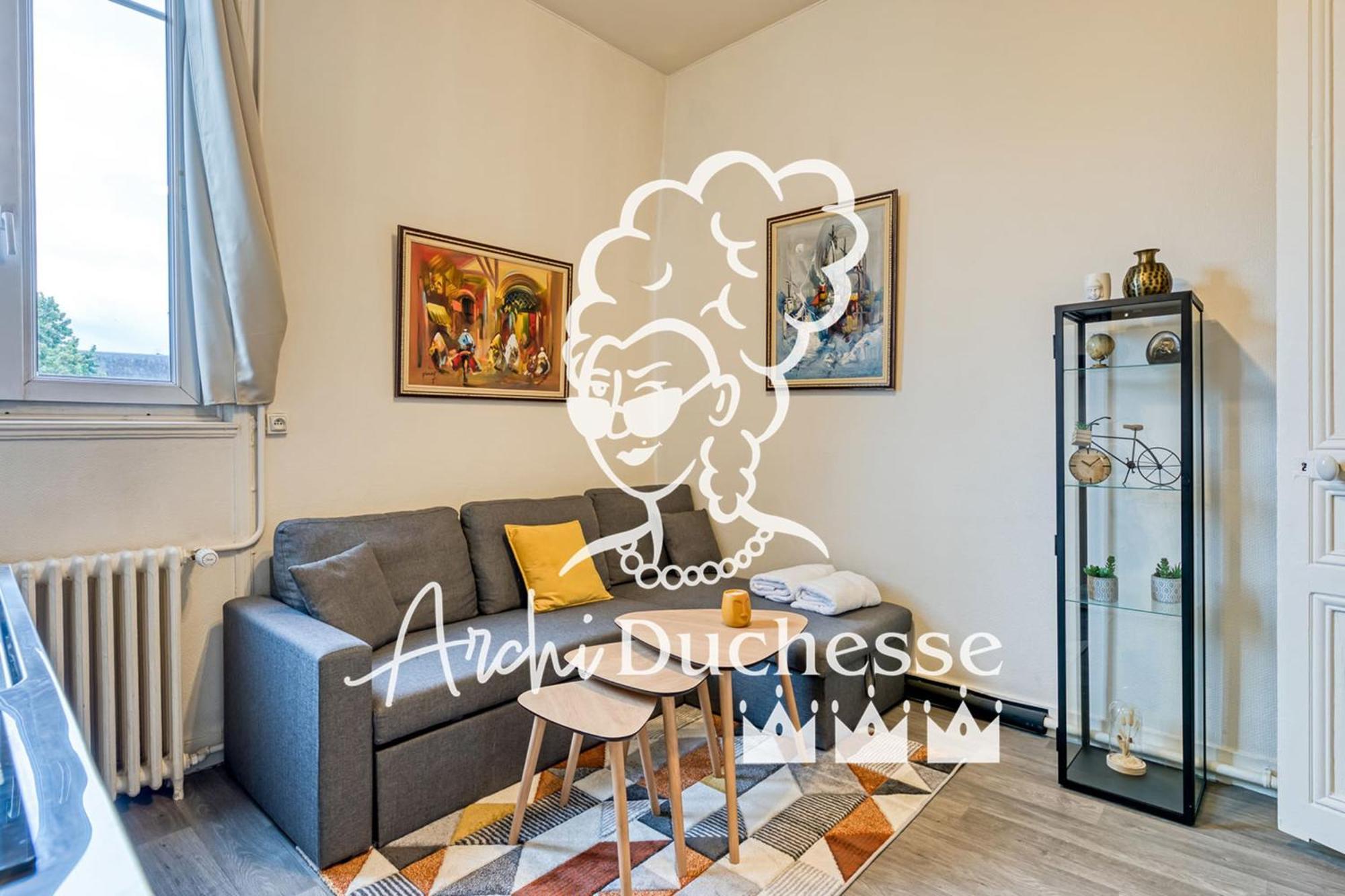 Gary Joli F2 Au Pied De La Gare De Rouen Apartamento Exterior foto